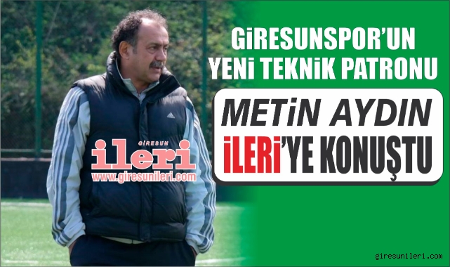 Metin Ayd N Leri Ye Konu Tu Nemli Mesajlar Verdi Giresunspor